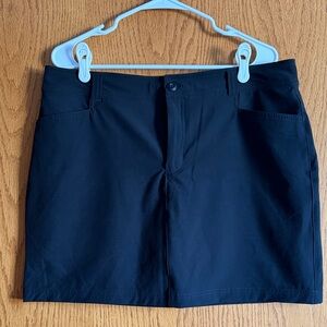 Eddie Bauer Women’s Black Golf Skort | Sporty Skirt